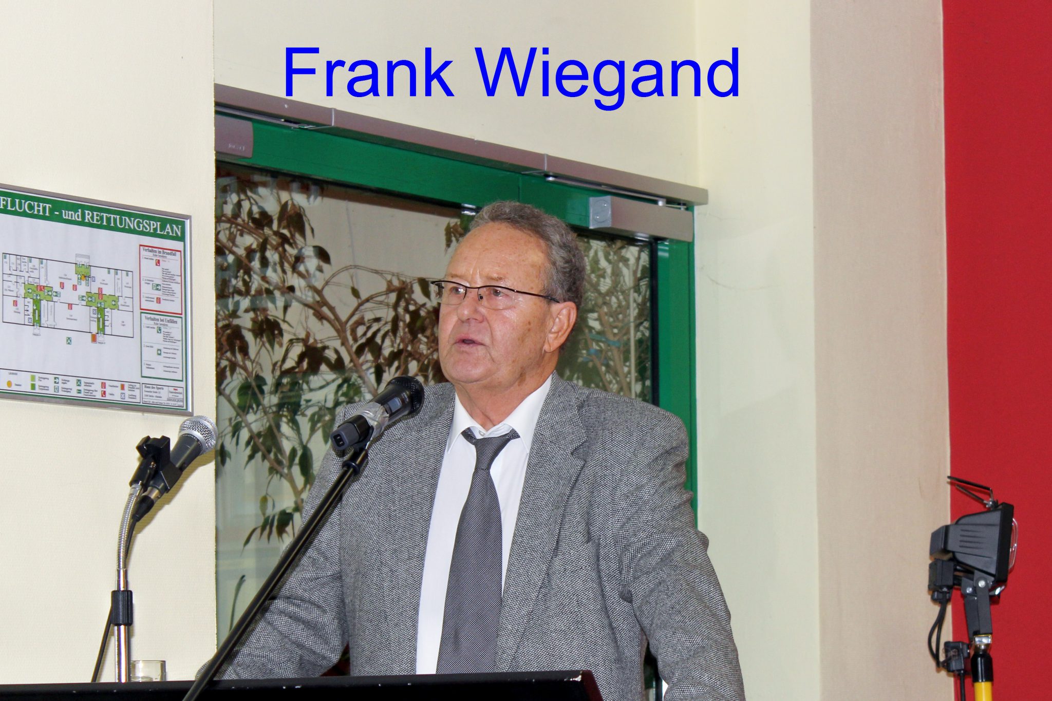 Gedenken an Dr. Roland Matthes, am 25.1.2020 im Haus des Sports